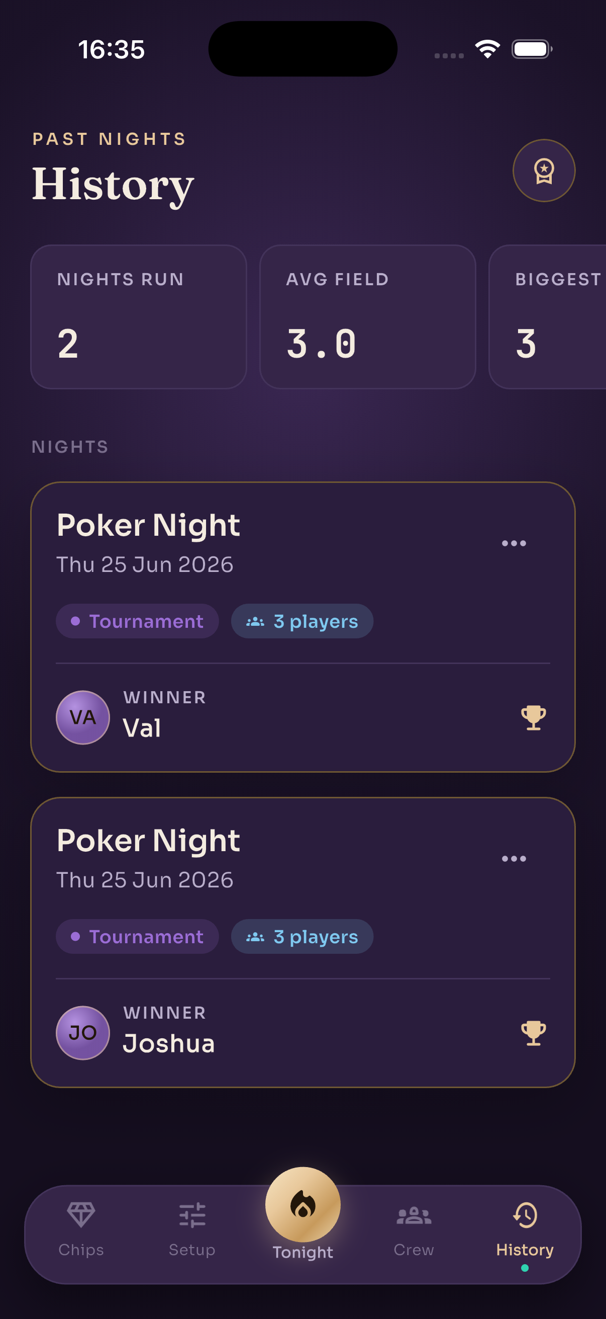 Payouts